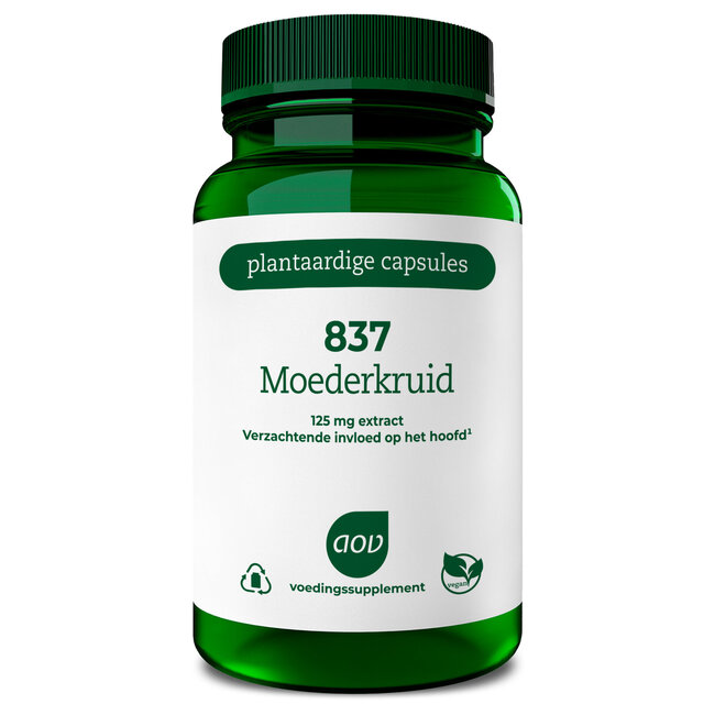 AOV 837 Moederkruid 60 Vegetarische capsules