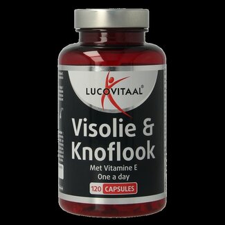 Lucovitaal Lucovitaal Visolie & knoflook 120 Capsules