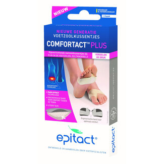 Epitact Epitact Voetzoolkussentjes comfort maat 39/41 2 Stuks