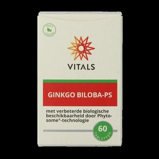 Vitals Vitals Ginkgo biloba PS 480 mg 60 Tabletten