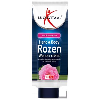Lucovitaal Lucovitaal Crème merveilleuse à la rose mains & corps 100 Millilitres