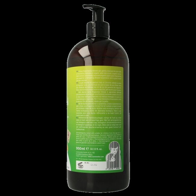 Benecos natural beauty Natural shower gel family size wellness moment 950 Milliliter