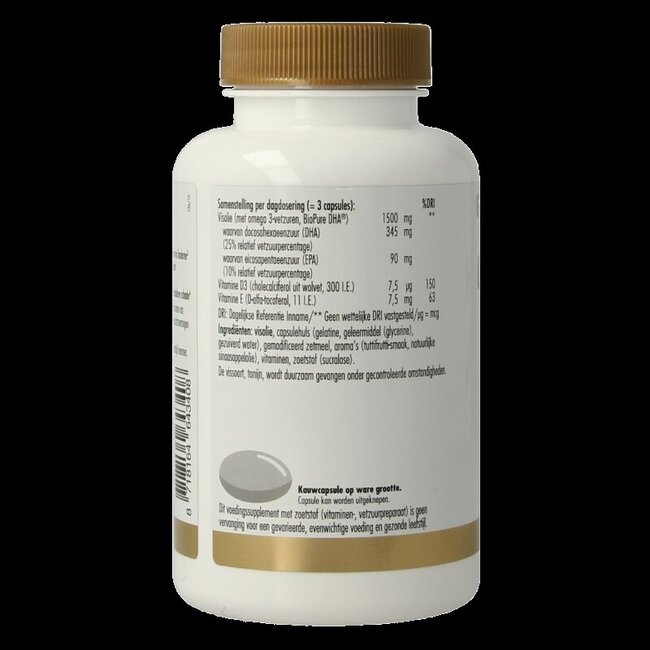 Golden Naturals Omega 3 visolie kids 60 Capsules