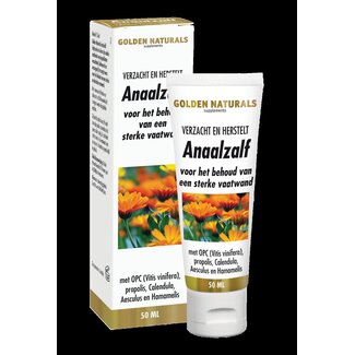 Golden Naturals Golden Naturals Pommade Anale 50 Millilitres