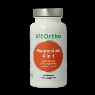 VitOrtho VitOrtho Magnesium 4 in 1 60 Tabletten
