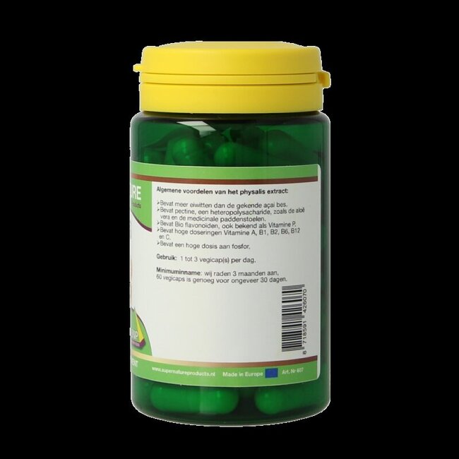 SNP Physalis 500 mg pur 60 gélules végétales