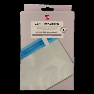 DA DA Reis vacuum zakken 2 maten 2 Stuks