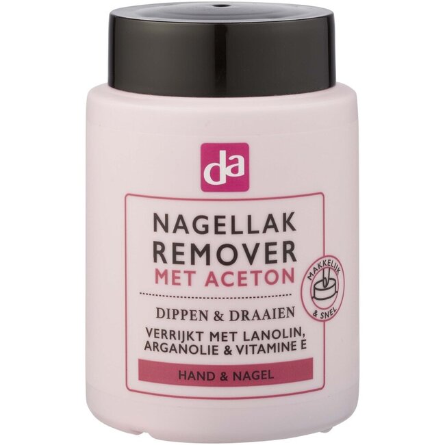Nagellak remover met aceton dippot 75 Milliliter