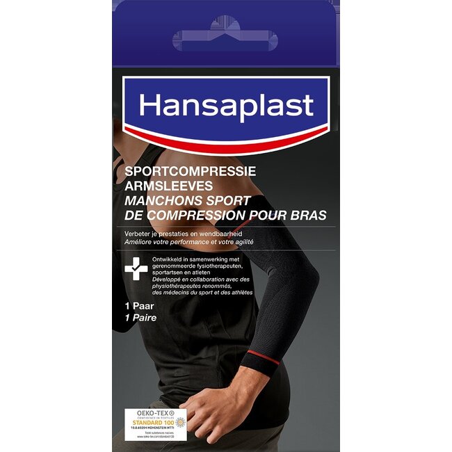Hansaplast Sportcompressie armsleeves  1 Paar