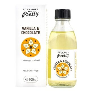 Zoya Goes Pretty Zoya Goes Pretty Massage body oil vanilla & chocolate 100 Milliliter