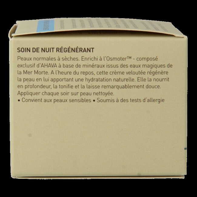 Ahava Night replenisher normal/dry skin 50 Milliliter