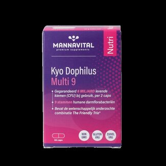 Mannavital Mannavital Kyo dophilus multi 9 60 gélules