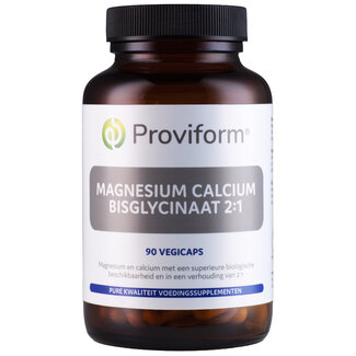 Proviform Proviform Magnesium calcium bisglycinaat 2:1 & D3 90 Vegetarische capsules