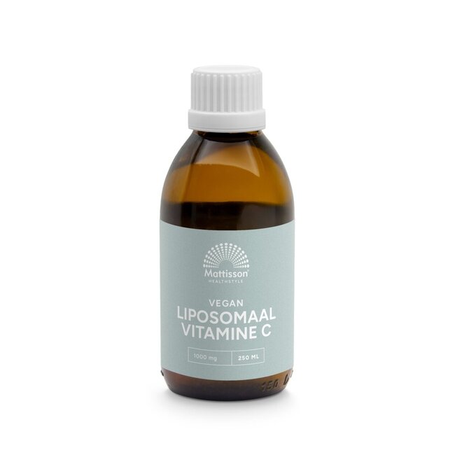 Mattisson Vegan Liposomaal vitamine C 1000mg 250 Milliliter
