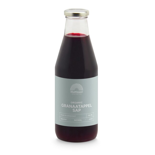 Mattisson Granaatappelsap bio 750 Milliliter