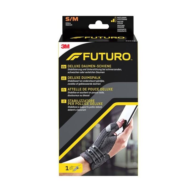 Futuro Deluxe duimspalk maat S/M zwart 1 Stuks