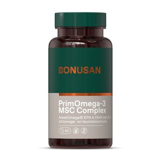 Bonusan Bonusan Prim-Omega 3 MSC complex 60 Softgels