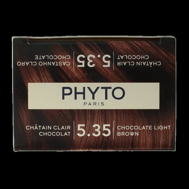 Phyto Paris Phytocolor collection 5.35 chatain clair chocolat 1 Stuks