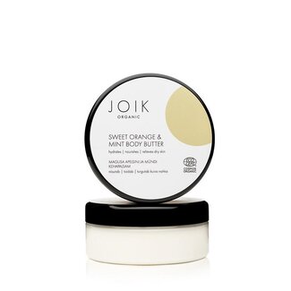 Joik Organics Joik Organics Sweet orange & mint body butter vegan 150 Milliliter