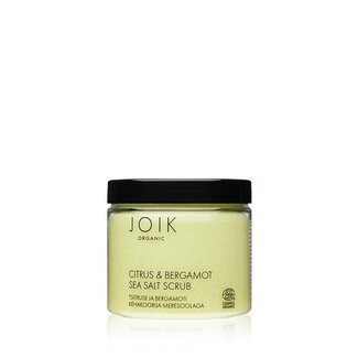 Joik Organics Joik Organics Citrus & bergamot sea salt scrub organic vegan 240 Gram