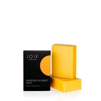 Joik Organics Joik Organics Grapefruit soap with carrot juice 100 Gram