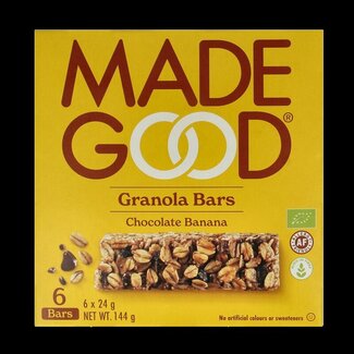 Made Good Barre de granola bio chocolat banane Made Good 24 g - Lot de 6