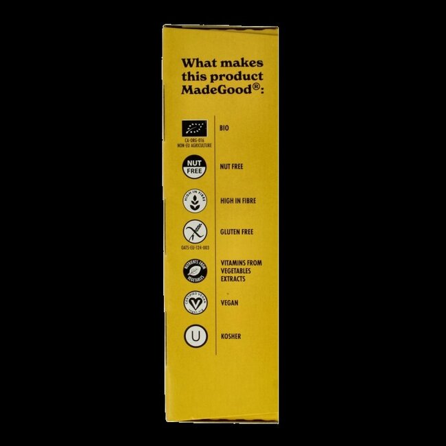 Barre de granola bio chocolat banane Made Good 24 g - Lot de 6