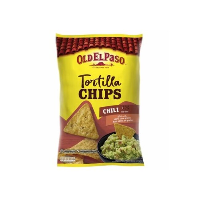 Old El Paso Tortilla chips chili 185 Gram