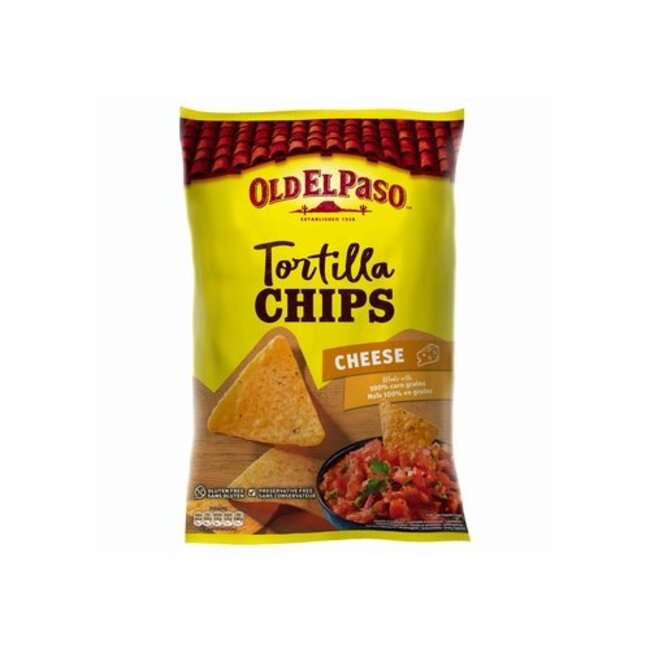 Old El Paso Tortilla chips cheese 185 Gram