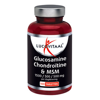 Lucovitaal Glucosamine chondroitine MSM 100 Tabletten