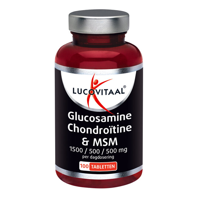 Glucosamine chondroitine MSM 100 Tabletten