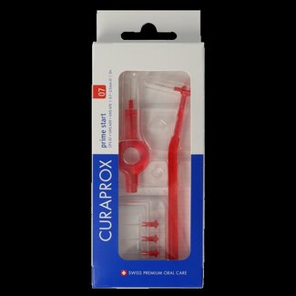 Curaprox Curaprox Prime start brossettes interdentaires 07 rouge 2,5 mm 5 unités
