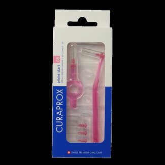 Curaprox Prime start rager 08 roze 3.2 mm 5 Stuks