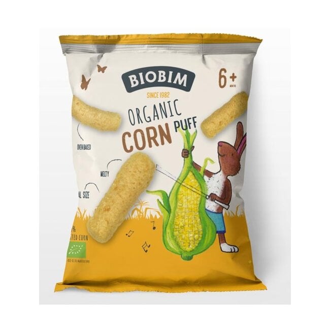 Corn puff 6+ maanden bio 15 Gram