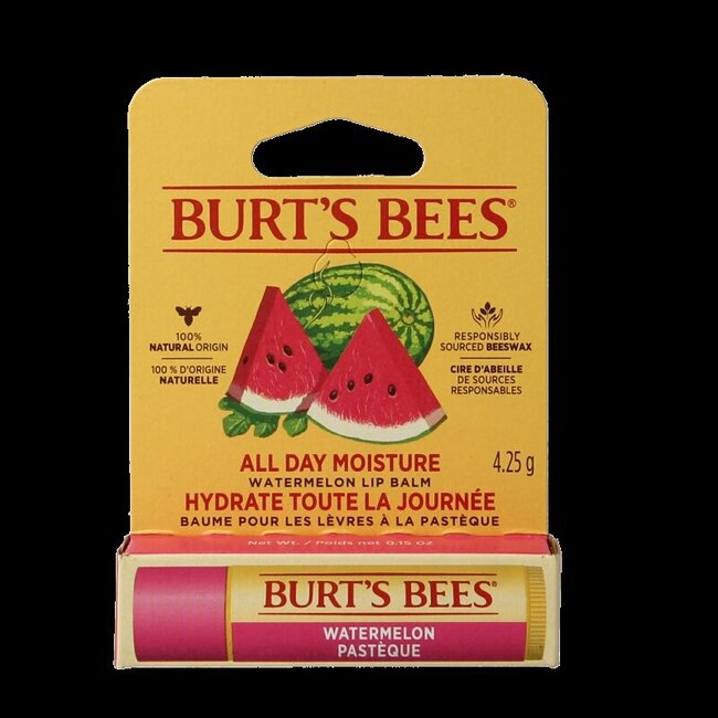 Baume à lèvres Burt's Bees Pastèque blister 4,3 g