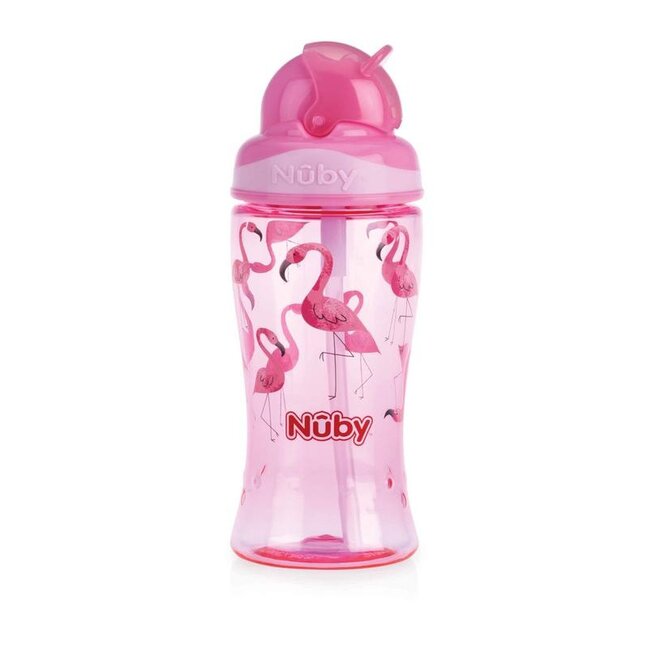 Flip it beker 360ml roze 1 Stuks