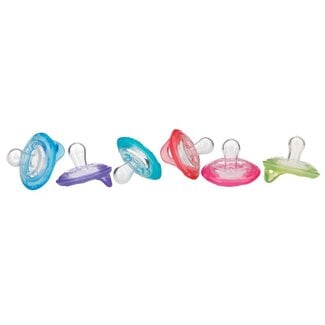 Nuby Natural flex cherry fopspeen 0-6 maanden 2 Stuks