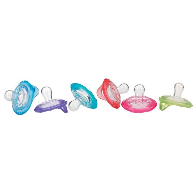Nuby Natural flex cherry fopspeen 0-6 maanden 2 Stuks