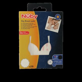 Nuby Borstcompres ultra dun 28 Stuks