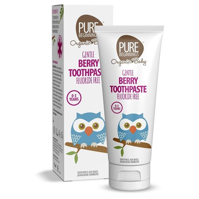 Pure Beginnings Berry toothpaste with xylitol 75 Milliliter