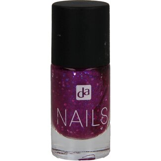 Da Make-Up Nailpolish dazzling purple  10 Milliliter