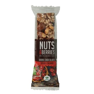 Nuts & Berries Nuts & Berries Nuts & berries choco sour cherry bio 30 Gram