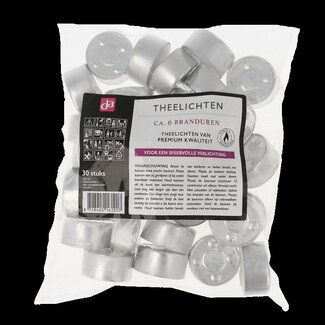 DA Theelichten 30 Stuks