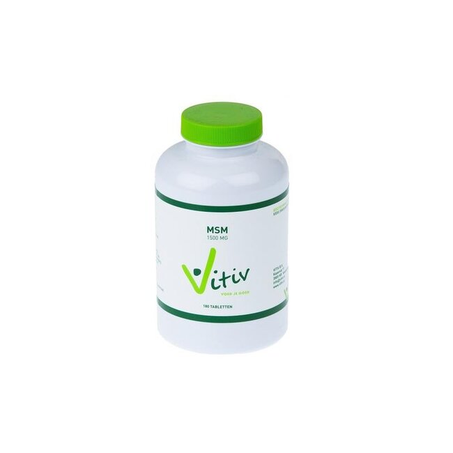 Vitiv MSM 1500mg 180 Tabletten