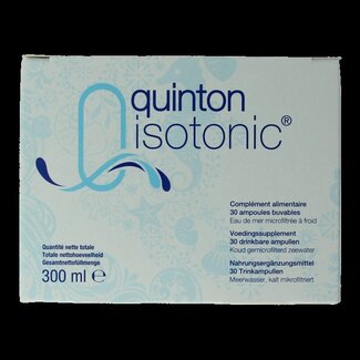Quinton Quinton Isotonic 30 ampoules de 10 ml