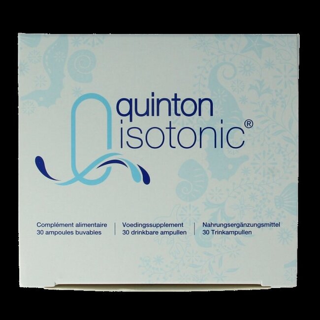 Quinton Isotonic ampullen 10ml 30 Ampullen