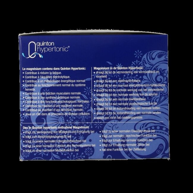 Quinton Hypertonic ampullen 10ml 30 Ampullen