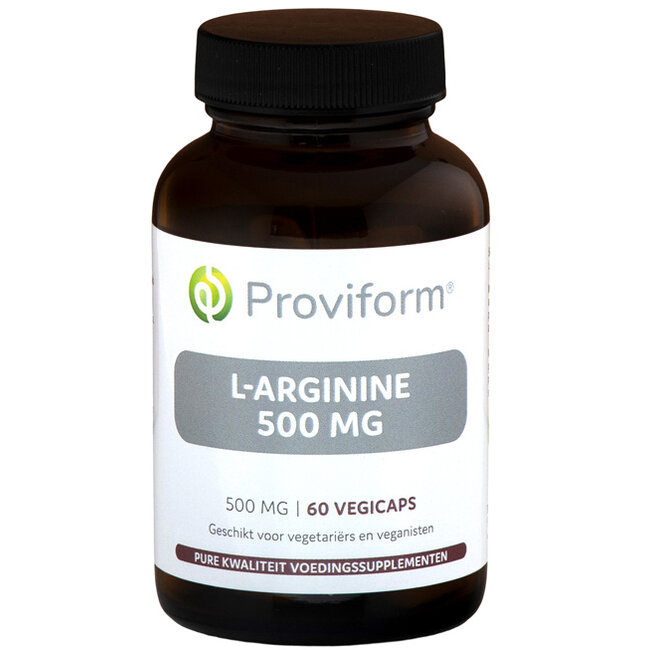 L-Arginine 500mg 60 Vegetarische capsules