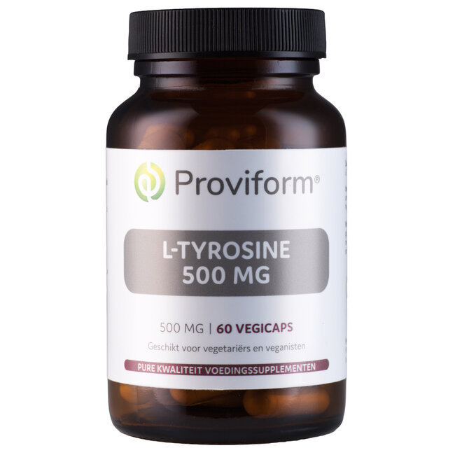 Proviform L-Tyrosine 500mg 60 Vegetarische capsules