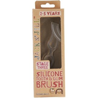 Jack N Jill Jack N Jill Silicone tooth & gum brush 1 Stuks